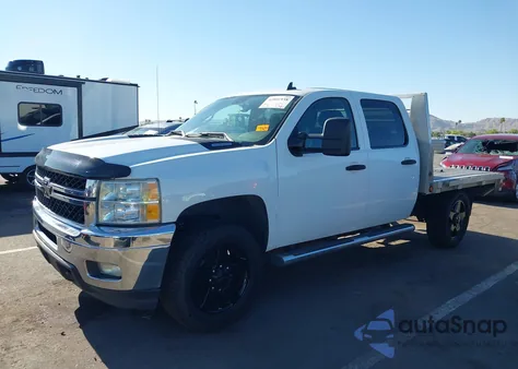 2011 Chevrolet Silverado 2500Hd Lt из США, поврежденный, VIN 1GC1KXC84BF107691